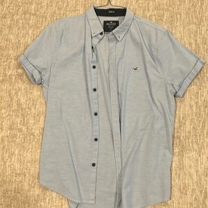 Men’s Casual Short Sleeve Button Down
